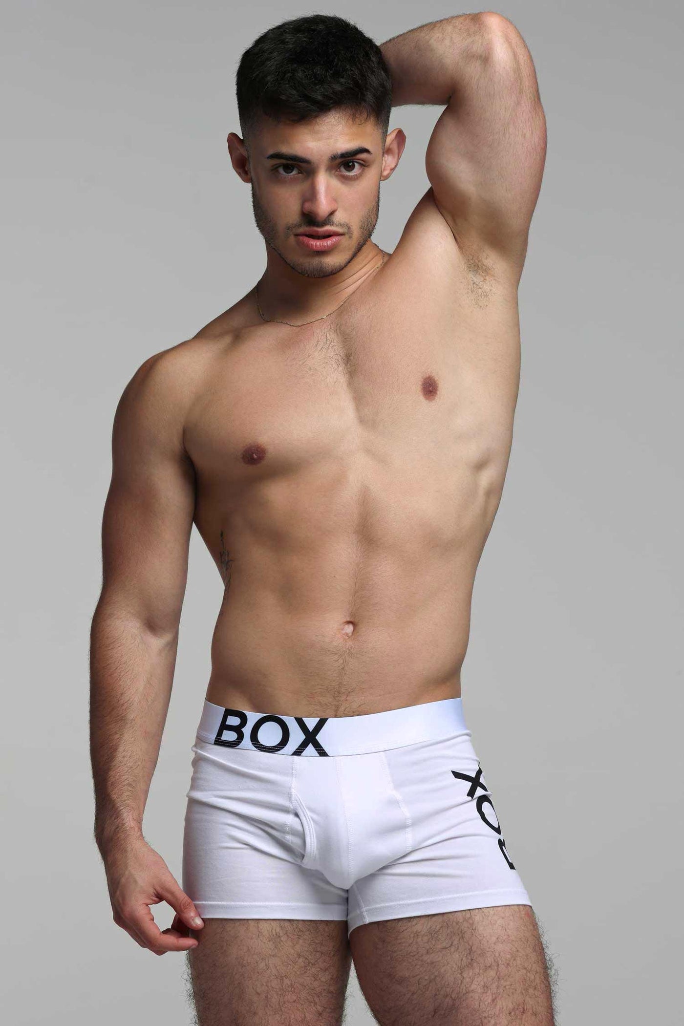 Mens White Boxers - boxmenswear - {{variant_title}}