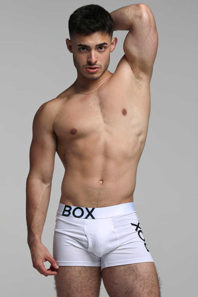 Mens White Boxers - boxmenswear - {{variant_title}}