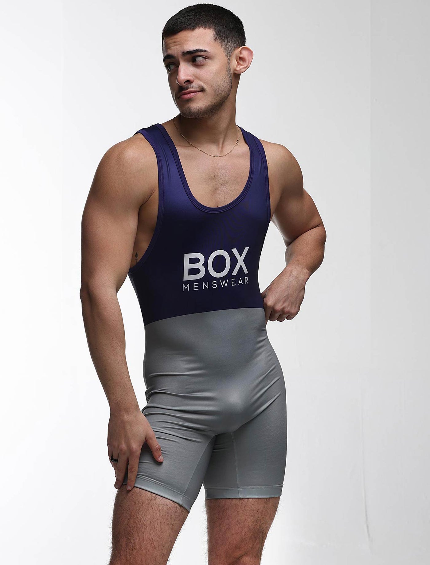 Racer Singlet - Titan - boxmenswear - {{variant_title}}