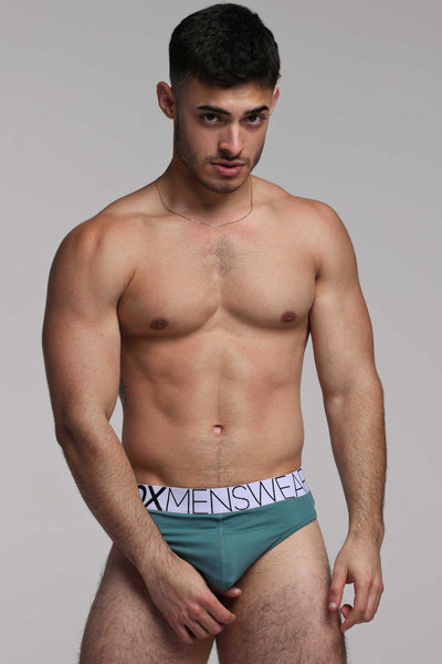 Brazilian Butt Briefs - Amazon Green - boxmenswear - {{variant_title}}