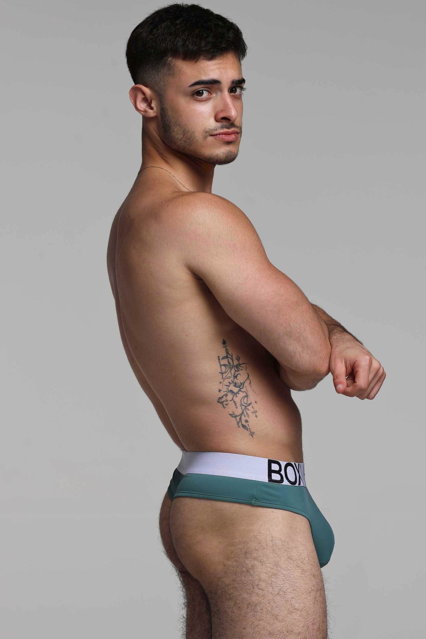 Brazilian Butt Briefs - Amazon Green - boxmenswear - {{variant_title}}