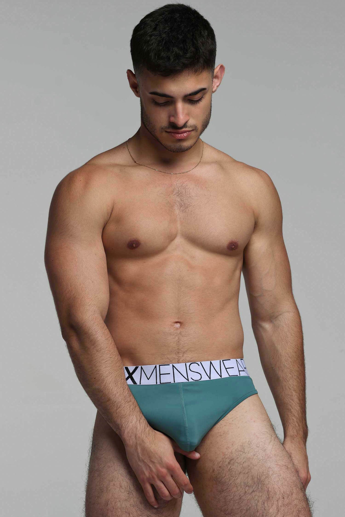 Brazilian Butt Briefs - Amazon Green - boxmenswear - {{variant_title}}