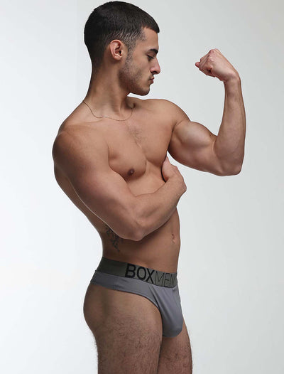 Brazilian Butt Briefs - São Paulo Grey - boxmenswear - {{variant_title}}