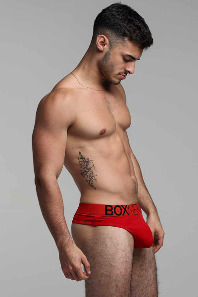 Brazilian Butt Briefs - Capoeira Red - boxmenswear - {{variant_title}}