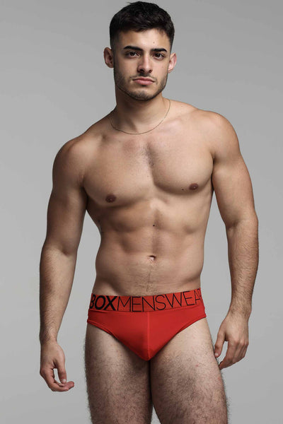Brazilian Butt Briefs - Capoeira Red - boxmenswear - {{variant_title}}