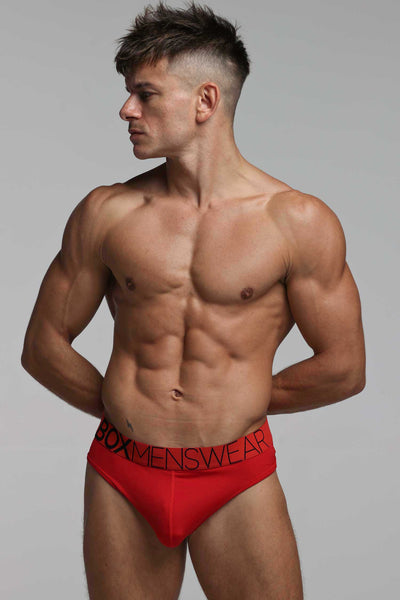 Brazilian Butt Briefs - Capoeira Red - boxmenswear - {{variant_title}}