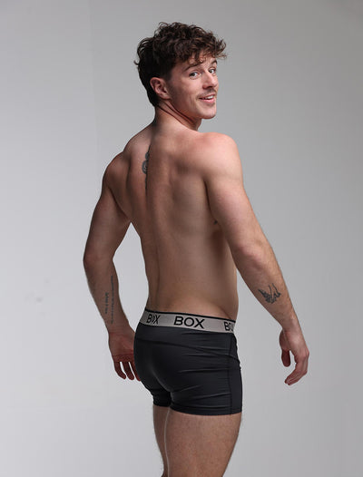 Mens Sports Boxers - Black Intensity - boxmenswear - {{variant_title}}