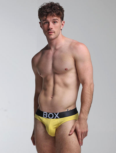 Mens Yellow Briefs - boxmenswear - {{variant_title}}