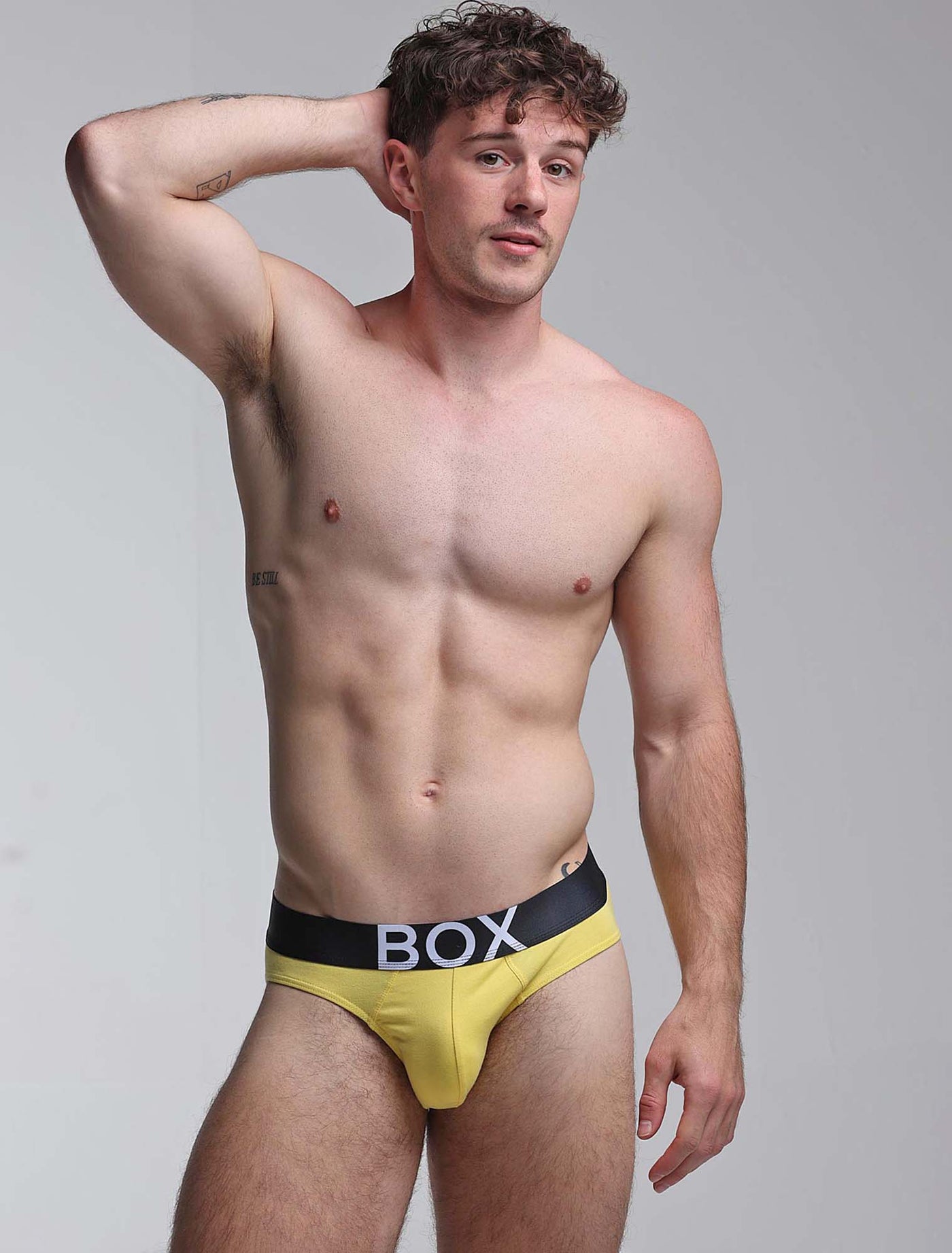 Mens Yellow Briefs - boxmenswear - {{variant_title}}