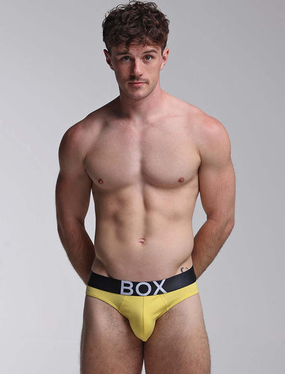Mens Yellow Briefs - boxmenswear - {{variant_title}}