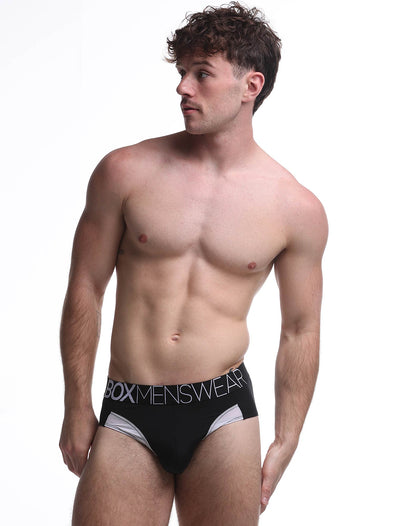 Prince Fit Briefs - Black & White - boxmenswear - {{variant_title}}