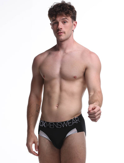 Prince Fit Briefs - Black & White - boxmenswear - {{variant_title}}