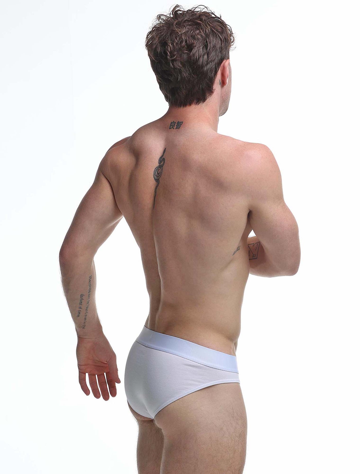 Mens White Briefs - boxmenswear - {{variant_title}}