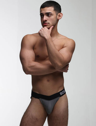 V-Shape Jockstrap - Grey Elegance - boxmenswear - {{variant_title}}