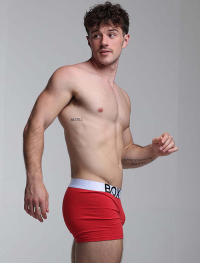 Mens Red Boxers - boxmenswear - {{variant_title}}