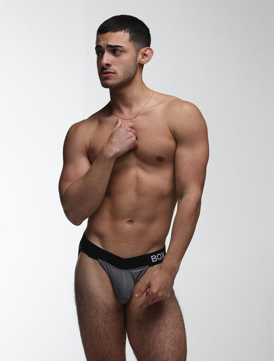 V-Shape Jockstrap - Grey Elegance - boxmenswear - {{variant_title}}