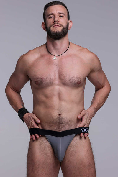 V-Shape Briefs - Grey Elegance - boxmenswear - {{variant_title}}