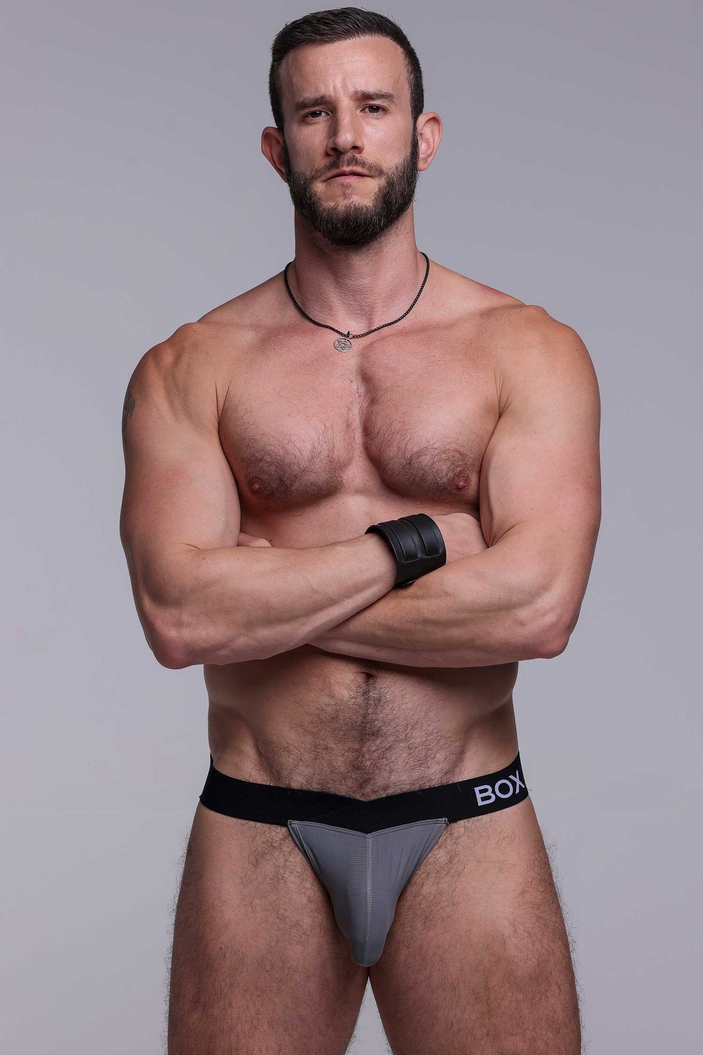 V-Shape Briefs - Grey Elegance - boxmenswear - {{variant_title}}