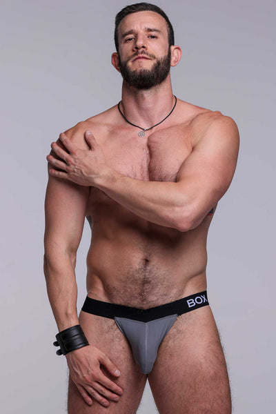 V-Shape Briefs - Grey Elegance - boxmenswear - {{variant_title}}