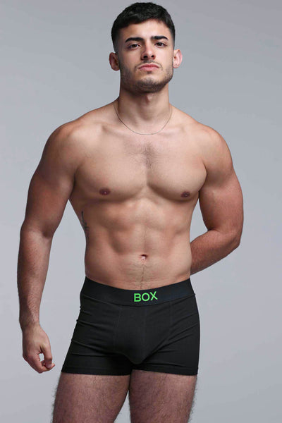 Colour Pop Boxers - Black & Green - boxmenswear - {{variant_title}}
