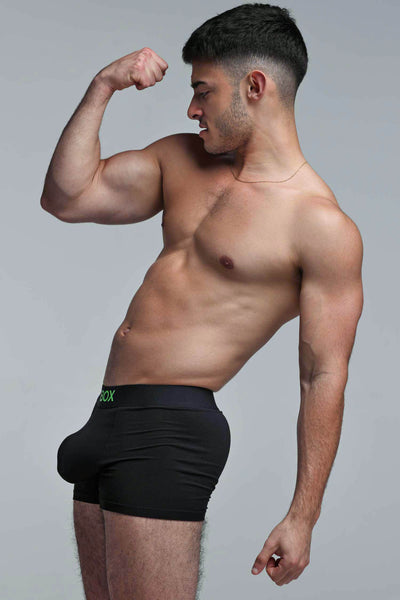 Colour Pop Boxers - Black & Green - boxmenswear - {{variant_title}}