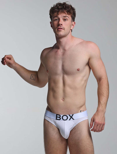 Mens White Briefs - boxmenswear - {{variant_title}}