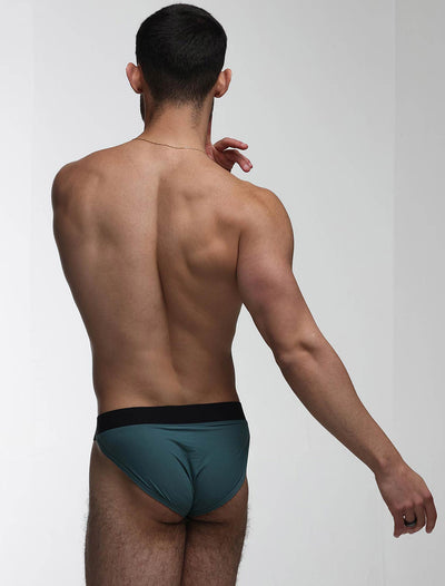 V-Shape Briefs - Soft Teal - boxmenswear - {{variant_title}}