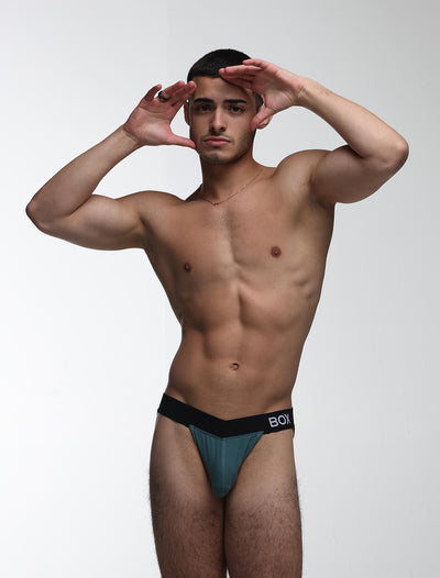 V-Shape Briefs - Soft Teal - boxmenswear - {{variant_title}}