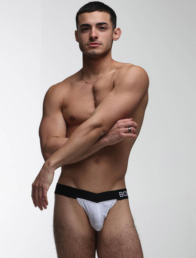 V-Shape Briefs - Hard White - boxmenswear - {{variant_title}}