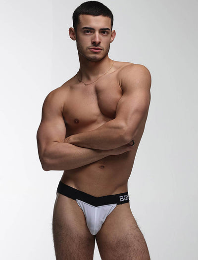 V-Shape Briefs - Hard White - boxmenswear - {{variant_title}}