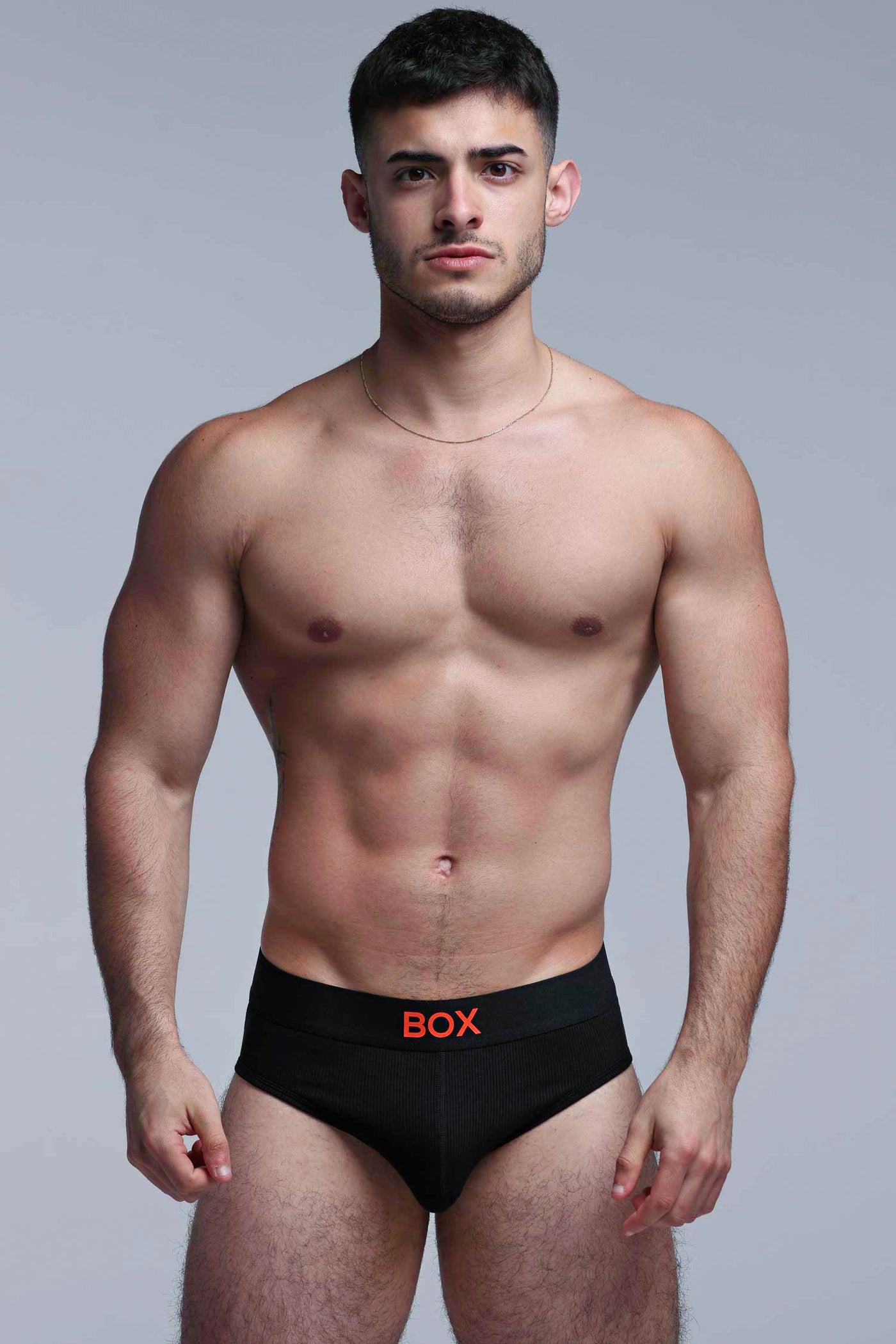Colour Pop Briefs - Black & Orange - boxmenswear - {{variant_title}}