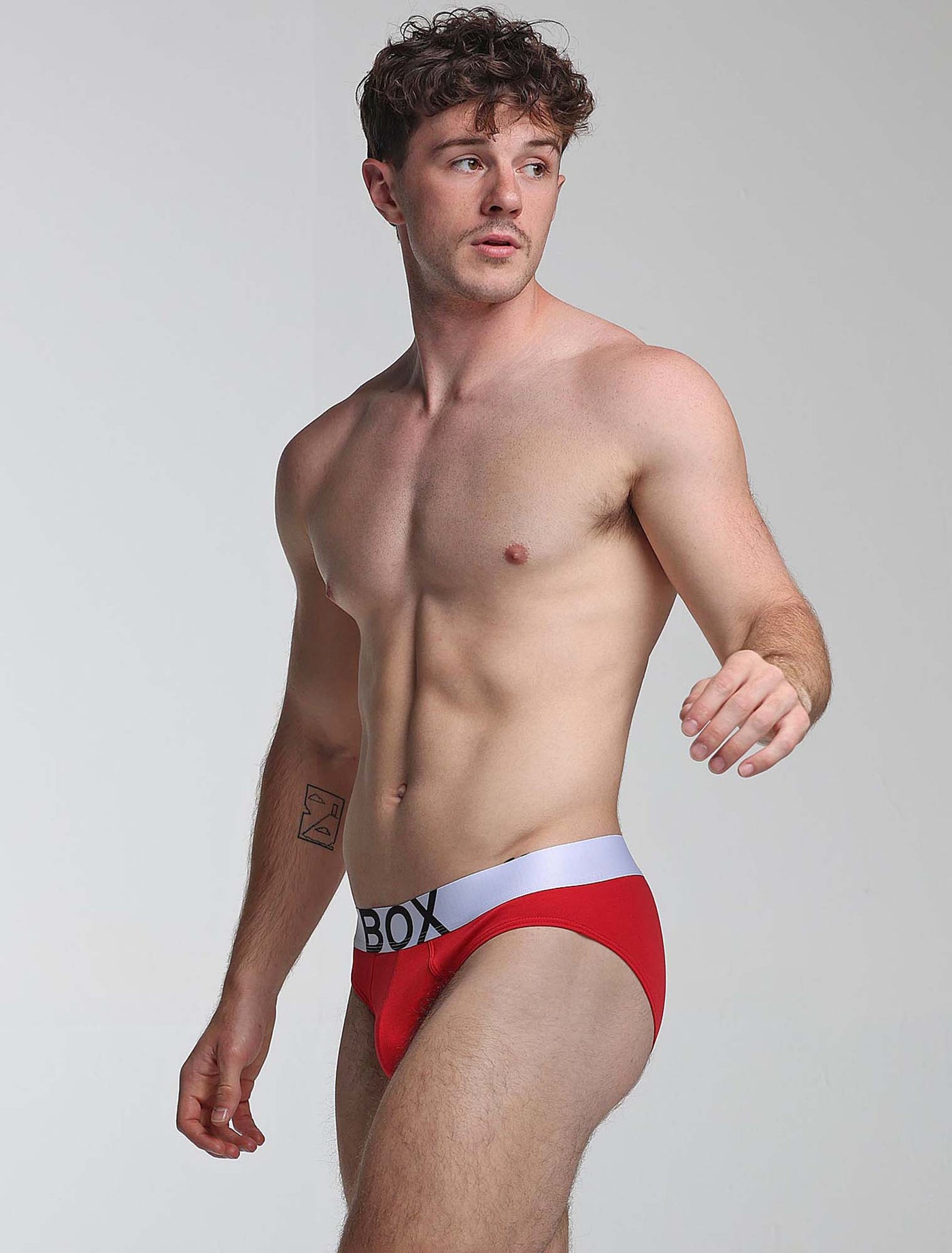 Mens Red Briefs - boxmenswear - {{variant_title}}