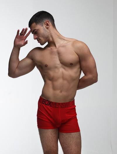 All Over Mesh Boxers - Direct Red - boxmenswear - {{variant_title}}