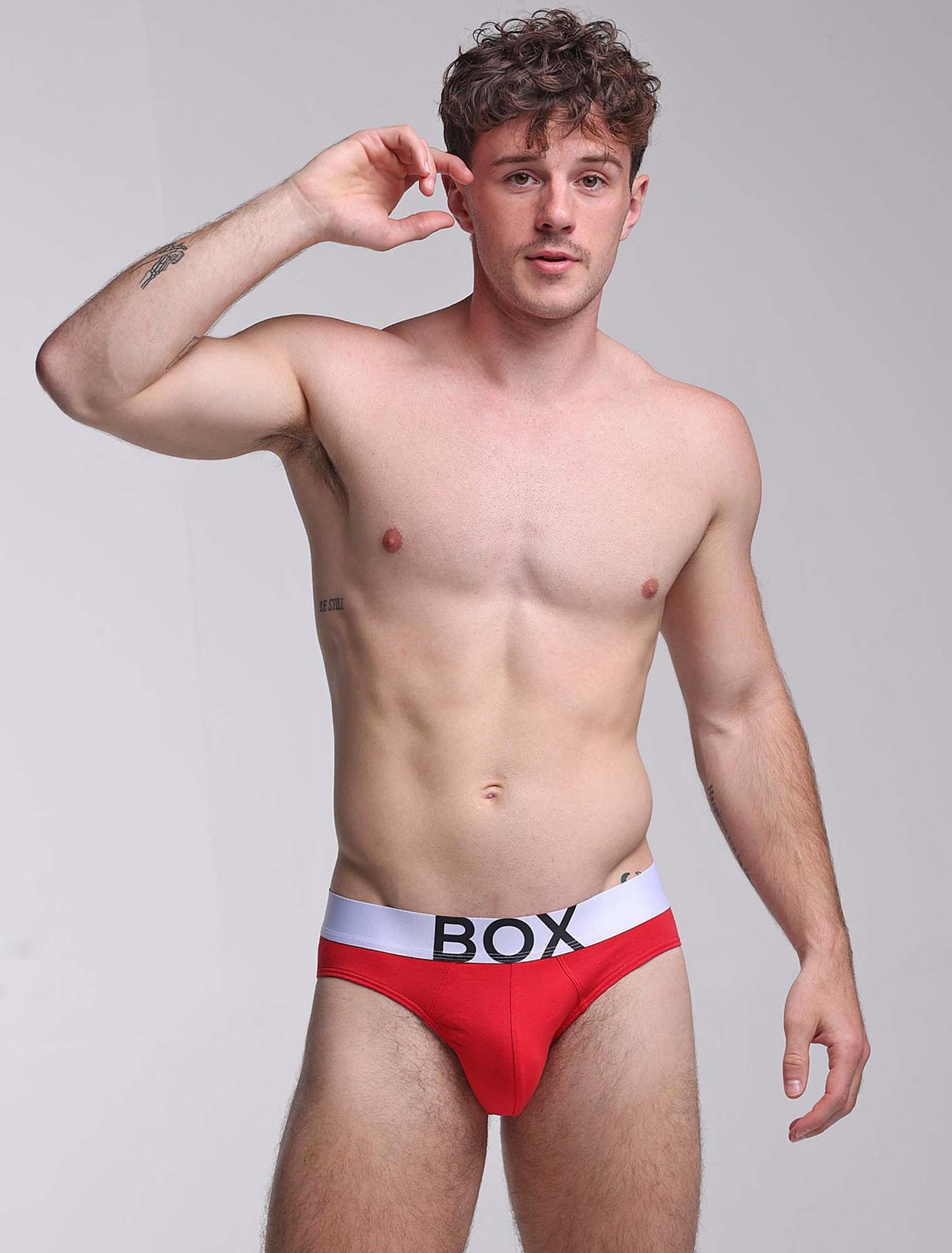 Mens Red Briefs - boxmenswear - {{variant_title}}