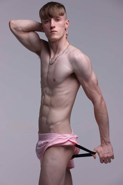 Compound Jock Shorts - Pink - boxmenswear - {{variant_title}}