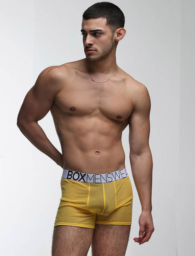All Over Mesh Boxers - Mellow Yellow - boxmenswear - {{variant_title}}