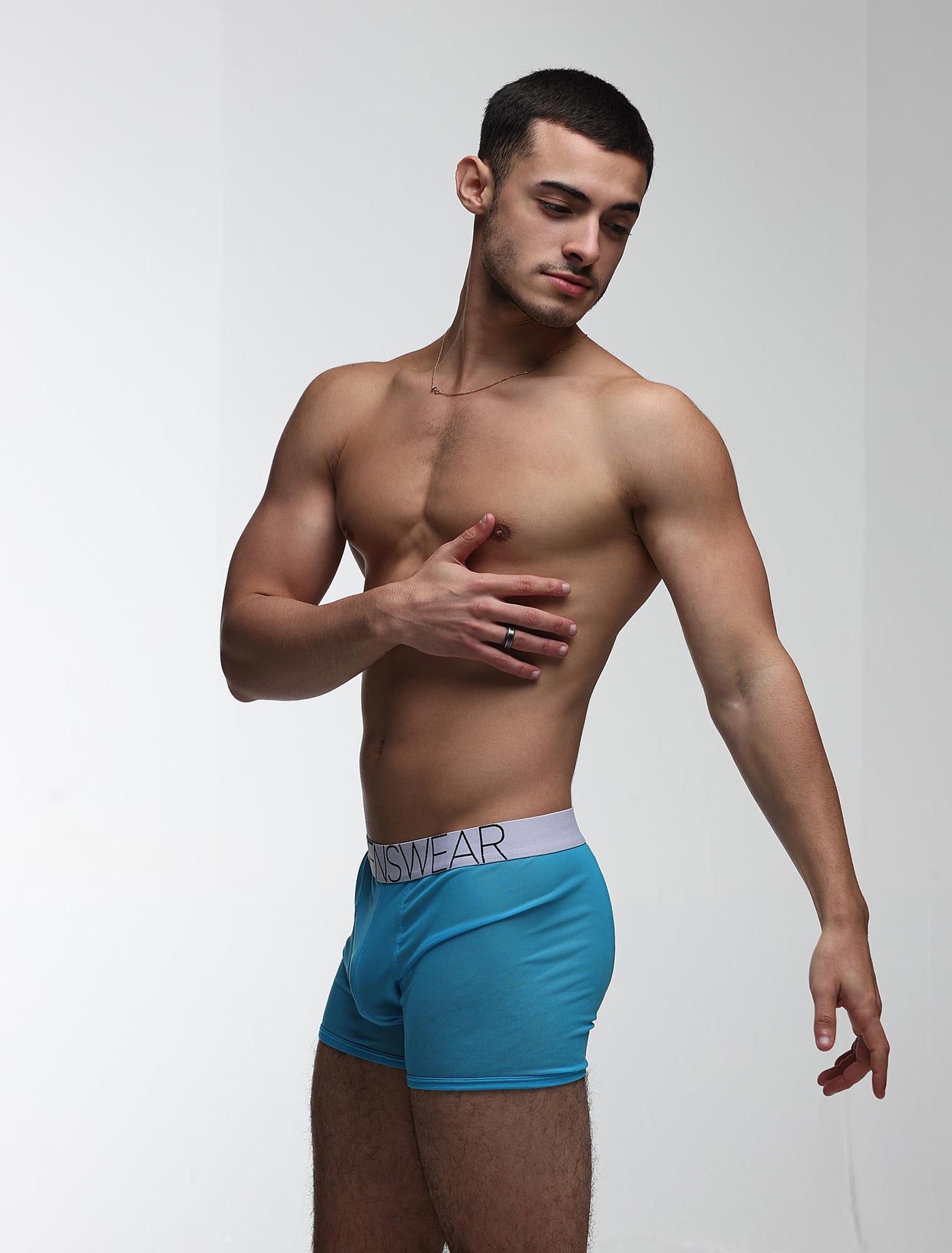 All Over Mesh Boxers - Blue Me - boxmenswear - {{variant_title}}