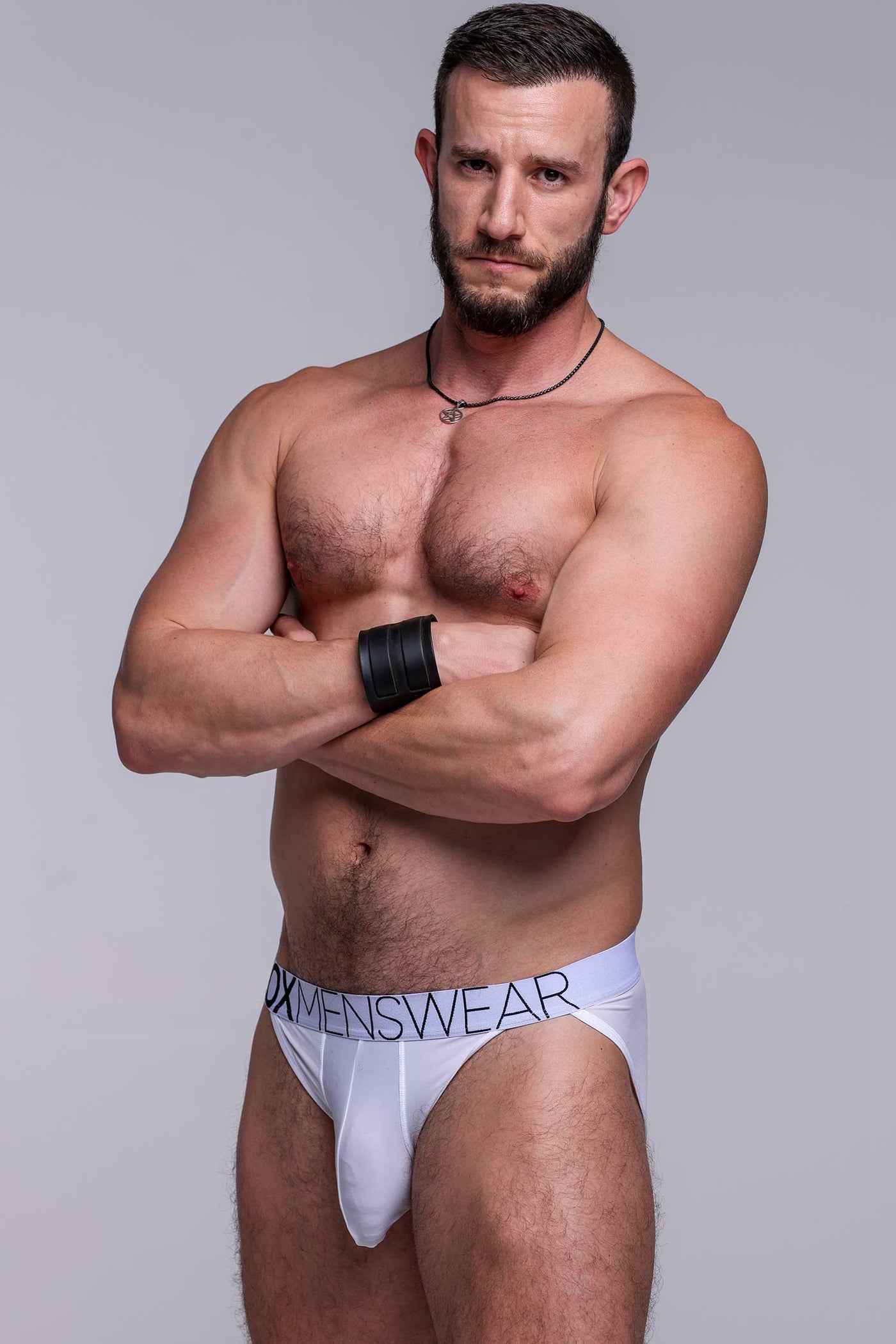 Mens Tanga Briefs: Defined Crotch - White - boxmenswear - {{variant_title}}