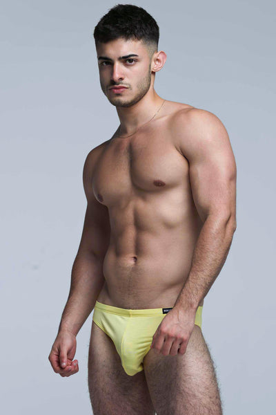 Minimal Briefs - Yellow - boxmenswear - {{variant_title}}