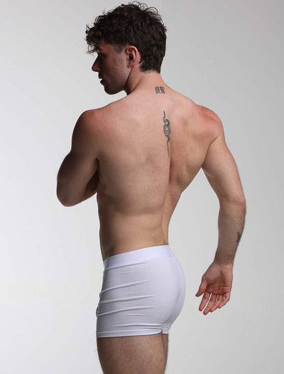 Colour Pop Boxers - White & Orange - boxmenswear - {{variant_title}}