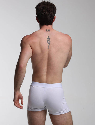 Colour Pop Boxers - White & Orange - boxmenswear - {{variant_title}}
