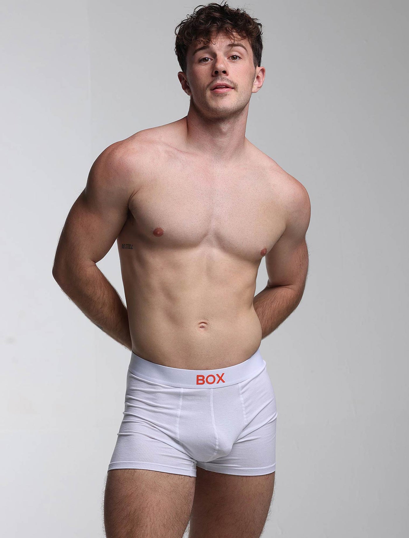 Colour Pop Boxers - White & Orange - boxmenswear - {{variant_title}}