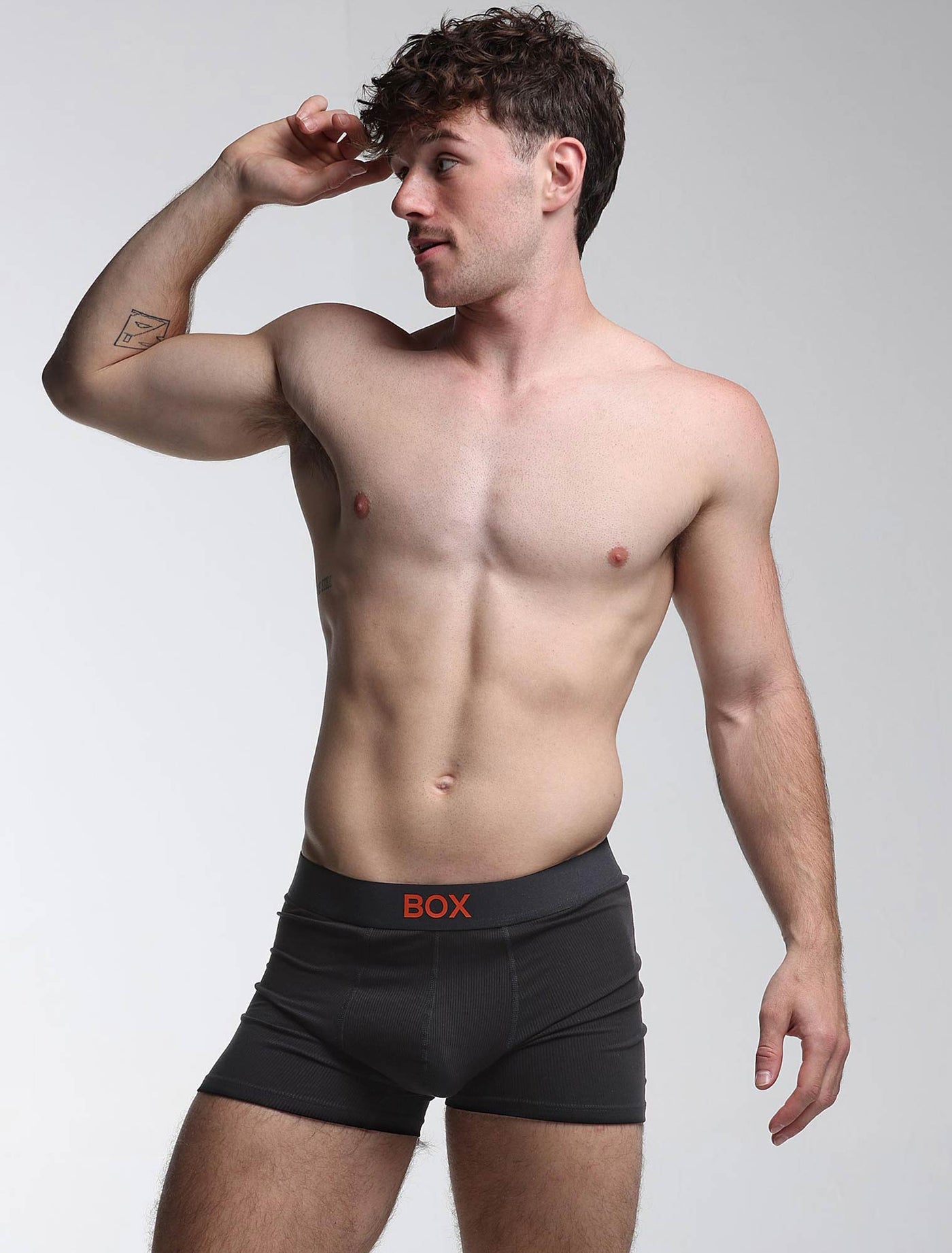 Colour Pop Boxers - Black & Orange - boxmenswear - {{variant_title}}