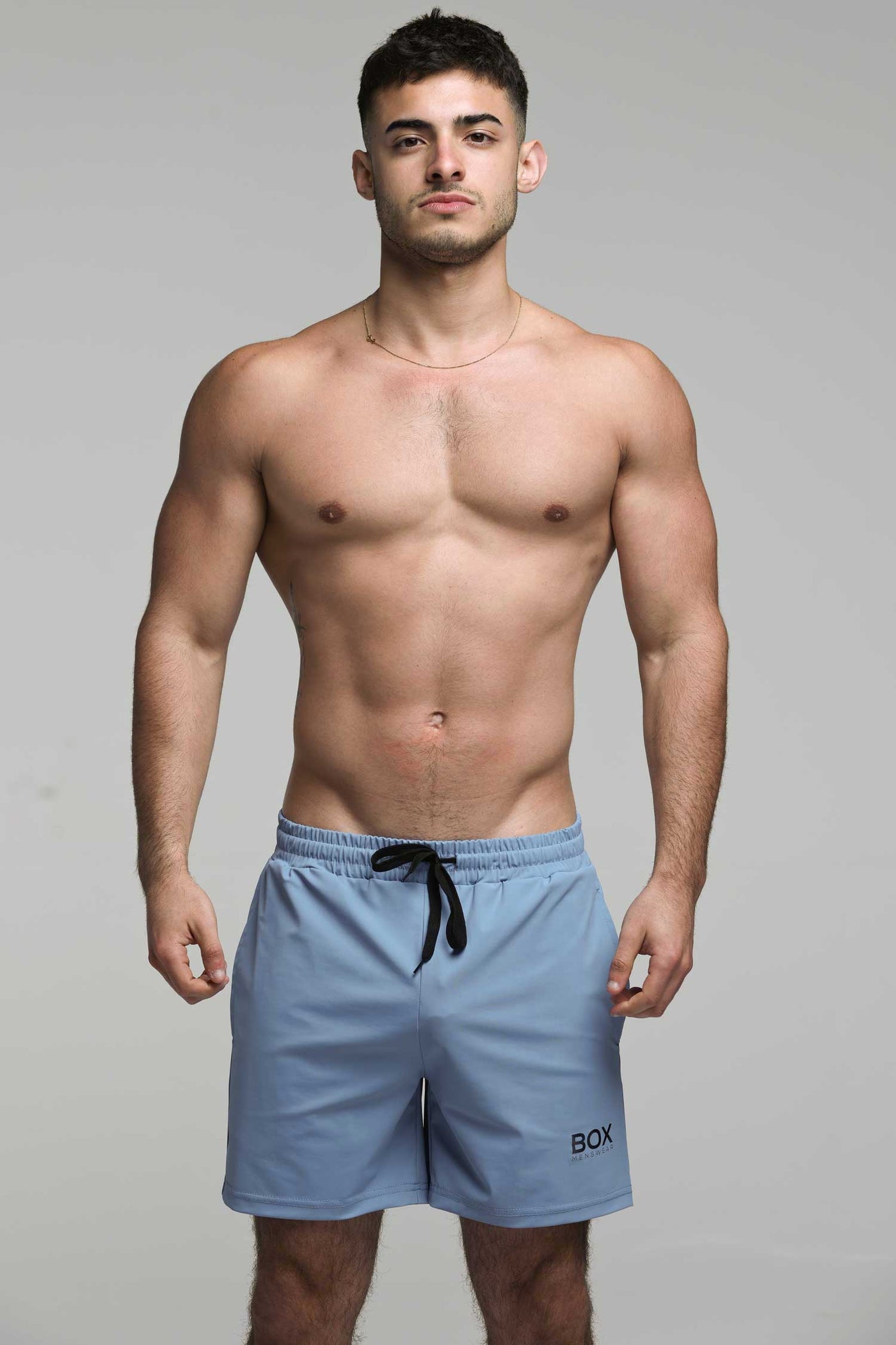 "The Fit" Sports Shorts - Air Force Blue - boxmenswear - {{variant_title}}