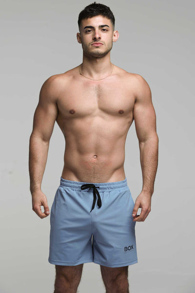 "The Fit" Sports Shorts - Air Force Blue - boxmenswear - {{variant_title}}