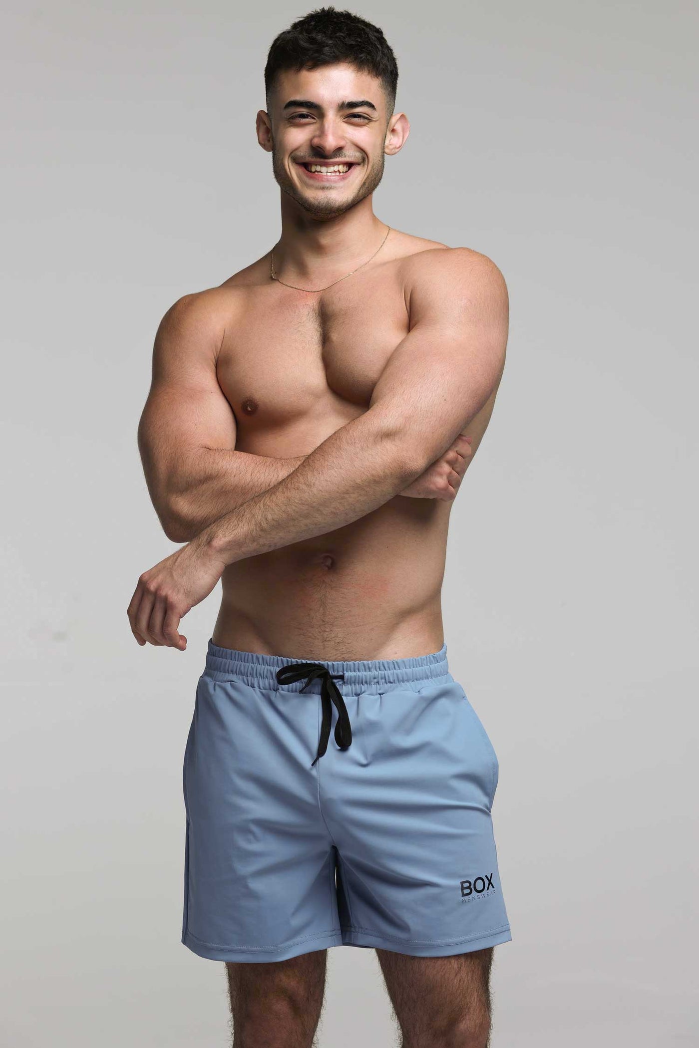 "The Fit" Sports Shorts - Air Force Blue - boxmenswear - {{variant_title}}