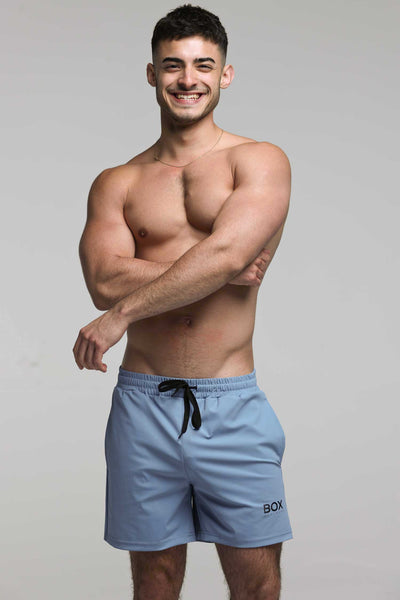 "The Fit" Sports Shorts - Air Force Blue - boxmenswear - {{variant_title}}