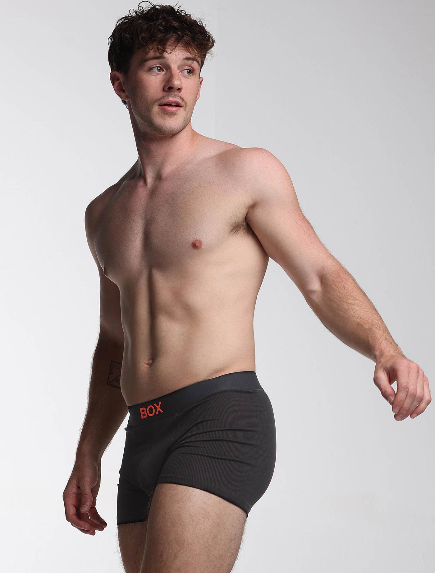 Colour Pop Boxers - Black & Orange - boxmenswear - {{variant_title}}