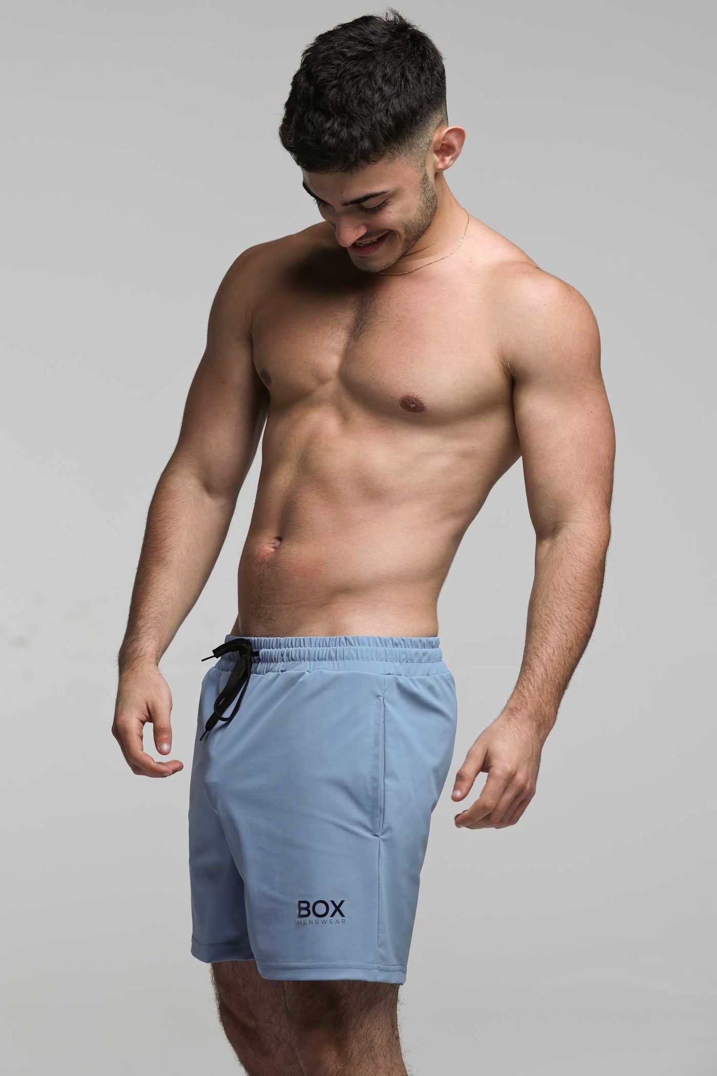 "The Fit" Sports Shorts - Air Force Blue - boxmenswear - {{variant_title}}