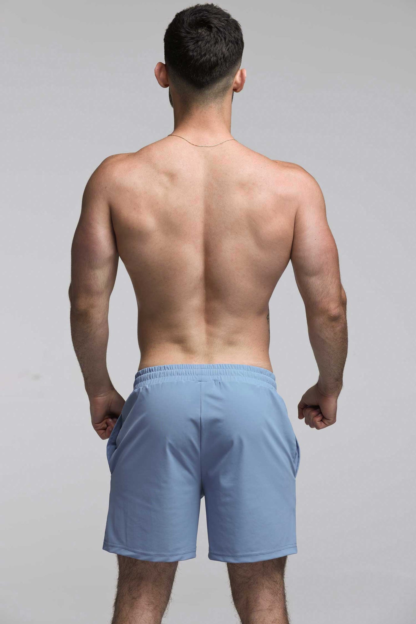 "The Fit" Sports Shorts - Air Force Blue - boxmenswear - {{variant_title}}